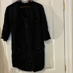 RACHEL Rachel Roy Black Utility Jacket